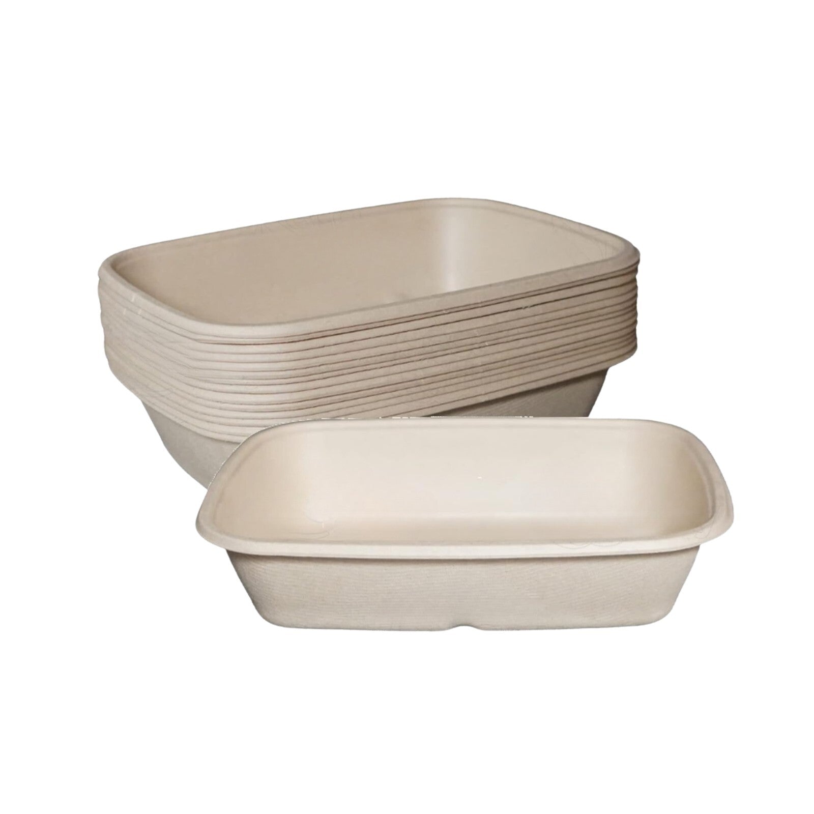29Oz Compostable Bowls - Biodegradable Sugarcane Takeout Food Containers