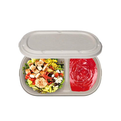 29Oz Compostable Bowls - Biodegradable Sugarcane Takeout Food Containers