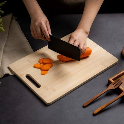 Eco-Friendly Bamboo Wooden Cutting Board Double-Sided Portable Cut Meat Chopping Board Durable Cutting Board Mats Camping
