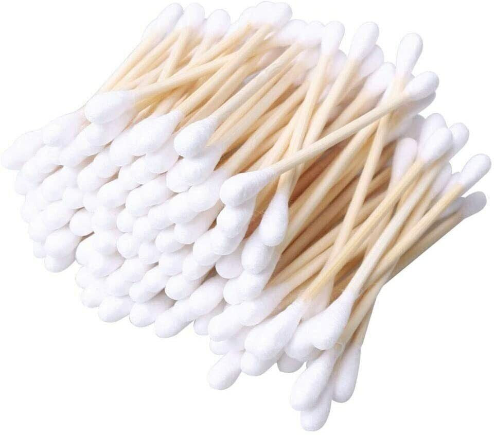 200 PACK |BAMBOO COTTON BUDS | ECO FRIENDLY | BIODEGRADABLE | Certified Organic