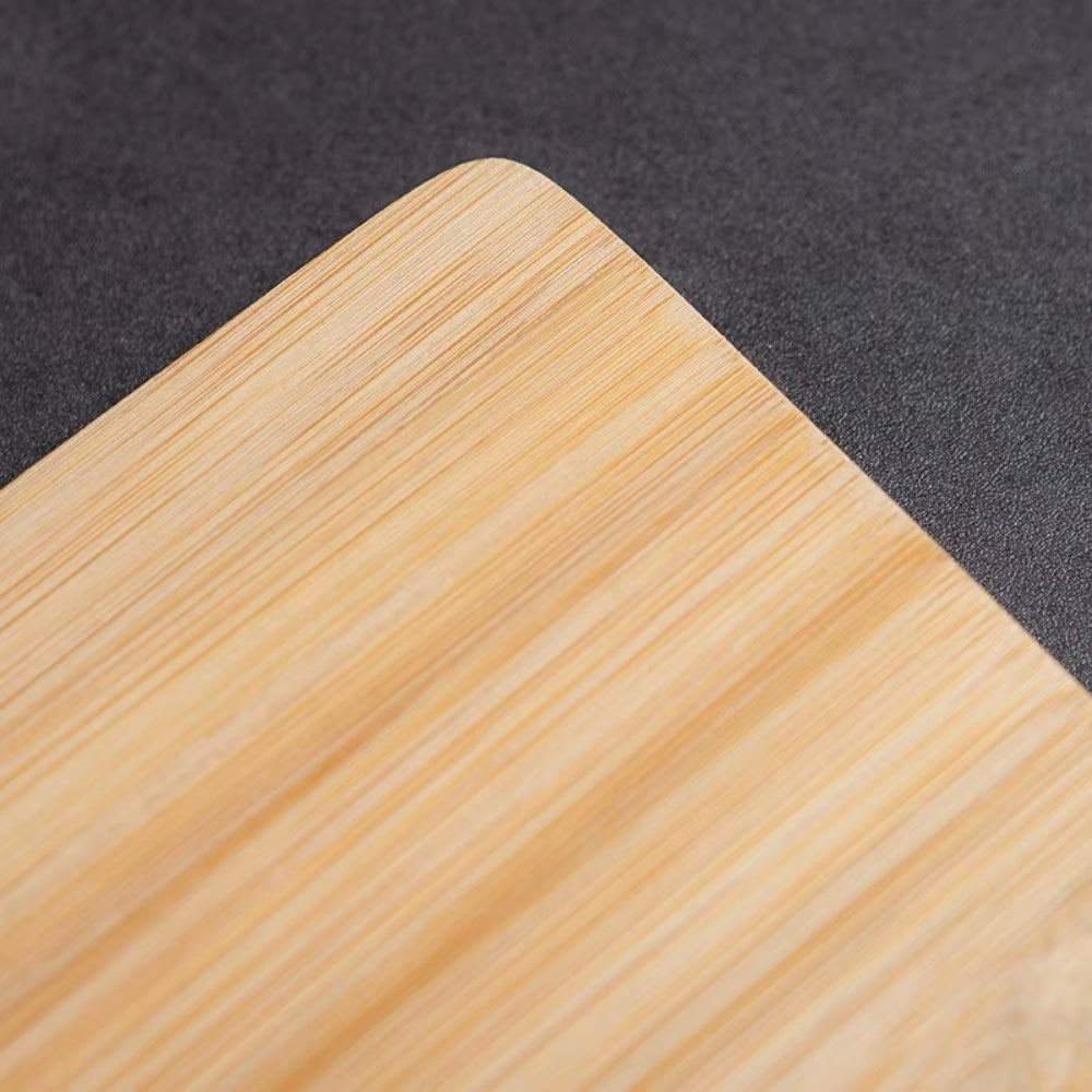 Eco-Friendly Bamboo Wooden Cutting Board Double-Sided Portable Cut Meat Chopping Board Durable Cutting Board Mats Camping