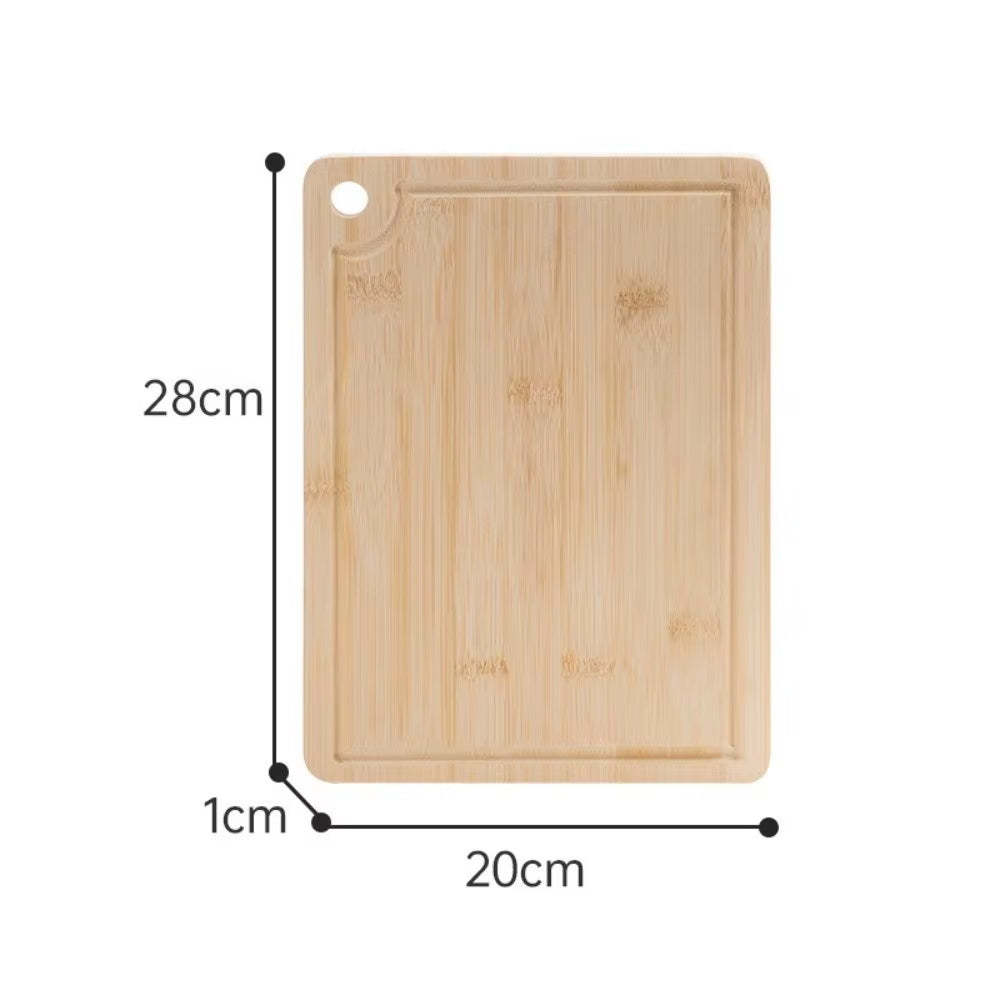 Eco-Friendly Bamboo Wooden Cutting Board Double-Sided Portable Cut Meat Chopping Board Durable Cutting Board Mats Camping