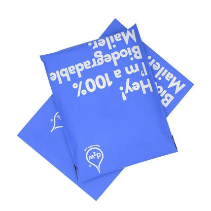 20Pcs/Lot New 100% D2W Biodegradable Courier Bag Clothing Package Express Bag Mailer Postal Bag Waterproof Self-Seal Pouch Bags