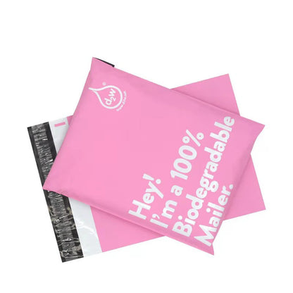 20Pcs/Lot New 100% D2W Biodegradable Courier Bag Clothing Package Express Bag Mailer Postal Bag Waterproof Self-Seal Pouch Bags