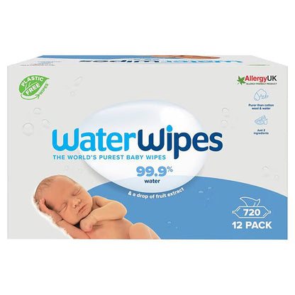 Biodegradable Baby Wipes, 12 X 60 Wipes