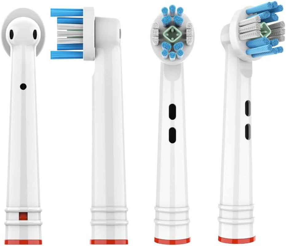 Recyclable Oral-B Compatible Toothbrush Head Set FREEPOST Recycling Service 6 Pack | Electric Toothbrush Head | Deep Clean & Polish Set